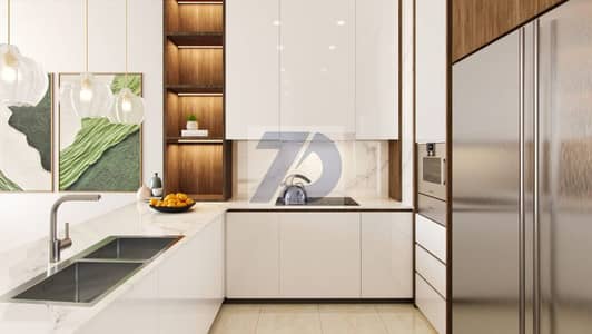 فلیٹ 1 غرفة نوم للبيع في جزيرة المرجان، رأس الخيمة - 1BR kitchen. png