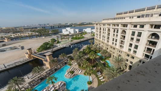 3 Bedroom Apartment for Rent in Culture Village (Jaddaf Waterfront), Dubai - Top Floor | Creek View | Spacious Layout
