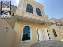 Villa for rent consisting of five rooms, a council, a hall, and a maid's room. The villa consists of two floors
