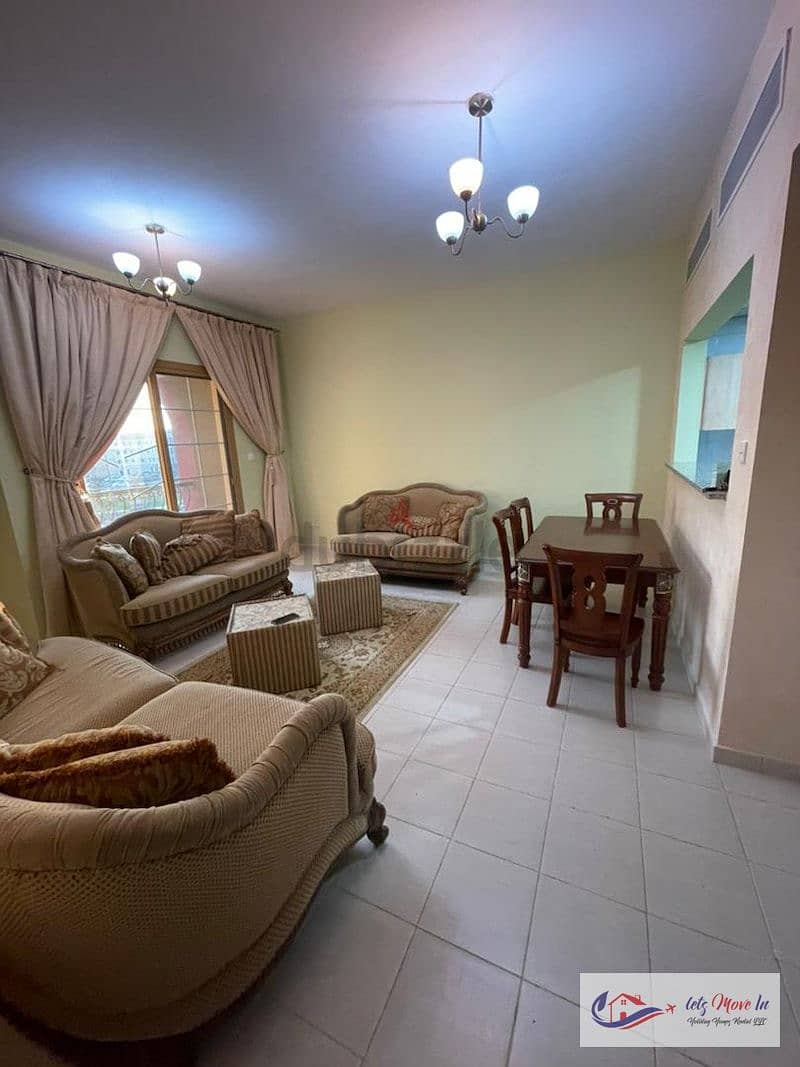 FAMILY-ORIENTED | 1 bedroom and hall | Ready to Move | Awesomely Furnished