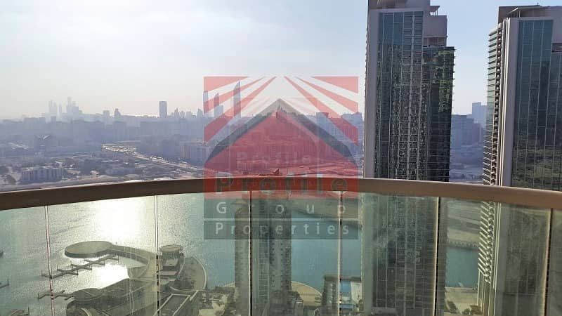 3BR with Balcony Sea View for Rent in Marina Square 3BR with Balcony Sea View for Rent in Marina Square