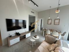 Fully Furnished 1 Bedroom | High Floor | Community View | Midtown Noor 1