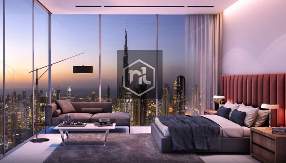 2 Premium Class One Bedroom with Burj - Khalifa View