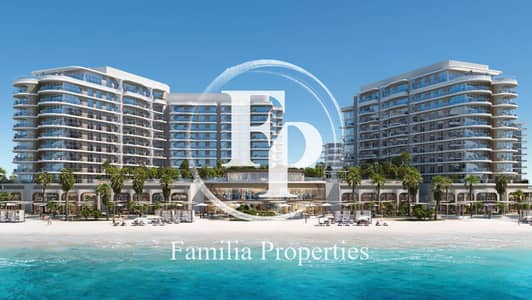 فلیٹ 3 غرف نوم للبيع في جزيرة فهد، أبوظبي - Exterior-Fahid-Beach-Terraces-by-Aldar-on-Fahid-Island-2. jpg