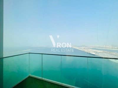 2 Bedroom Apartment for Rent in Dubai Maritime City, Dubai - Full Sea View | High Floor | High Ceiling | Unfurnished