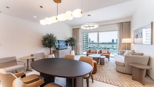 1 Bedroom Flat for Rent in Dubai Harbour, Dubai - Sea View | Furnished | Ready to Move In