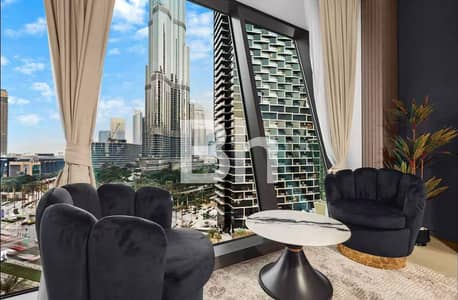 2 Bedroom Apartment for Rent in Downtown Dubai, Dubai - Full Burj Khalifa View | 2 bhk | Furnished