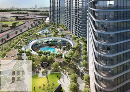 1 Спальня Апартаменты Продажа в Мотор Сити, Дубай - Sobha Solis - Podium. jpg