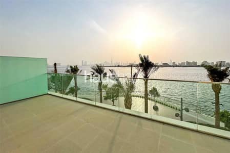 2 Bedroom Townhouse for Sale in Dubai Creek Harbour, Dubai - Large Terrace | Rare | Full Sea and Burj View