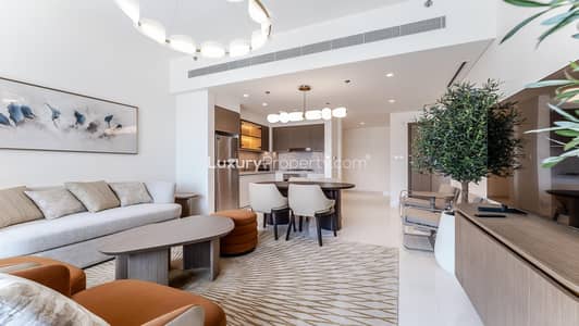 1 Bedroom Apartment for Rent in Dubai Harbour, Dubai - Furnished | Vacant | Sea and Marina View