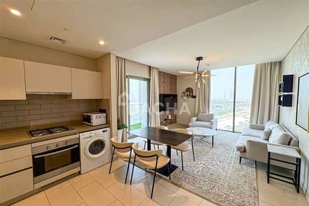 2 Bedroom Apartment for Rent in Sobha Hartland, Dubai - Upgraded | Corner Unit | Burj and Ras Al Khor View