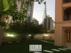 Spacious 2BR | Huge Garden | Full Burj View