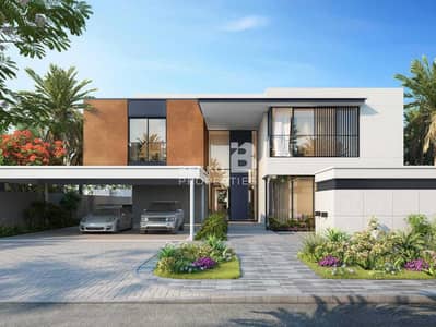 5 Bedroom Villa for Sale in Saadiyat Island, Abu Dhabi - Corner Single Row Villa | Biggest Plot | 5BR+M