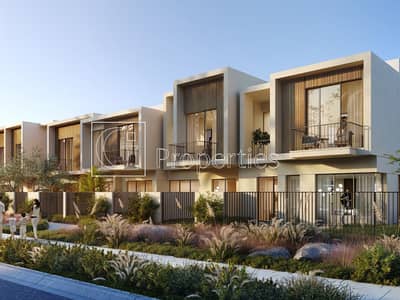 3 Bedroom Townhouse for Sale in The Valley by Emaar, Dubai - Real investment | Close to entrance | Bold Style