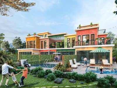 4 Bedroom Townhouse for Sale in DAMAC Lagoons, Dubai - Ready_Soon___4_BR_Townhouse___Resort_Living-18. jpg