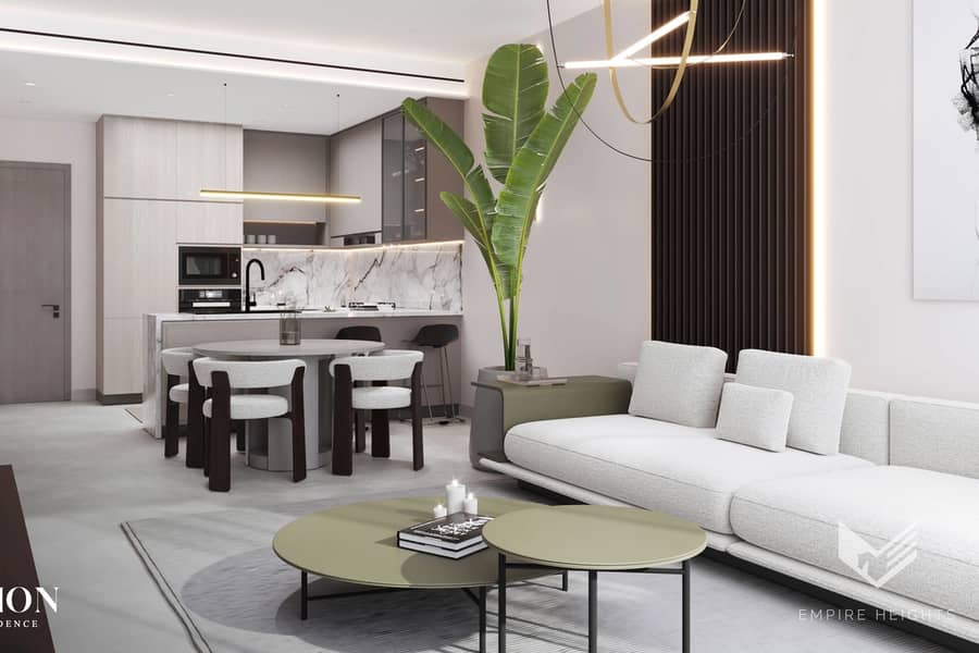Stylish 2-Bedroom with Balcony | Avion Residence