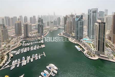 1 Bedroom Flat for Rent in Dubai Marina, Dubai - Full Marina Views | Luxury 1 Bed in Marina Gate 2