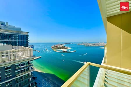 1 Bedroom Apartment for Rent in Dubai Harbour, Dubai - Full Palm Views | Luxury Apartment | Private Beach