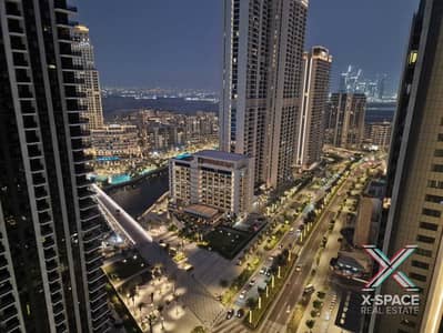 2 Bedroom Flat for Rent in Dubai Creek Harbour, Dubai - 2BR/ CHILLER FREE WITH AMAZING VIEW /VACANT