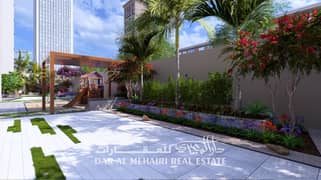 شقة في برج عائشة،الجداف 1 غرفة 77000 درهم - 12592620