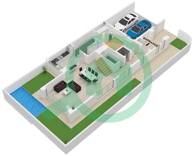Paradise Hills - 4 Bedroom Villa Type/unit A1 / UNIT END Floor plan