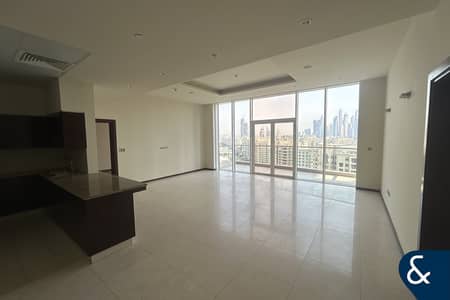 2 Bedroom Flat for Rent in Palm Jumeirah, Dubai - 2 Beds | Unfurnished | Sea View | Living Area