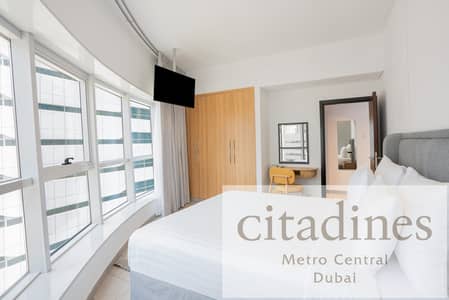 شقة فندقية 1 غرفة نوم للايجار في برشا هايتس (تيكوم)، دبي - Executive 1BR -Bedroom - Copy. jpg