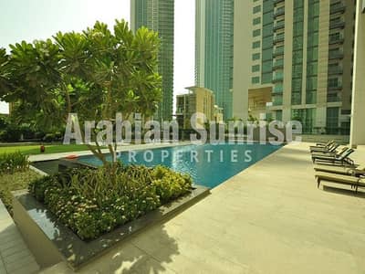 شقة 1 غرفة نوم للايجار في جزيرة الريم، أبوظبي - Marina hts- pool 2. jpg