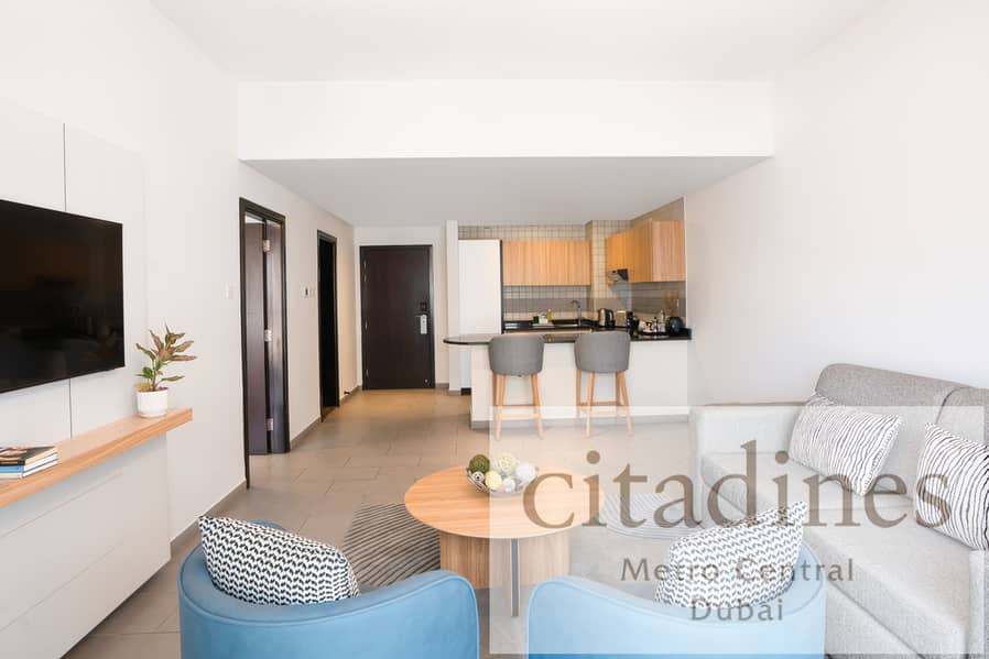 4 Premier 1BR -Living Room 1. jpg