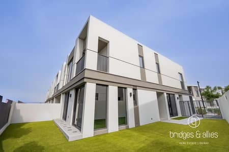 3 Bedroom Villa for Rent in Tilal Al Ghaf, Dubai - NEAR ENTRANCE | SINGLE ROW | ROAD AND RGS BACKING
