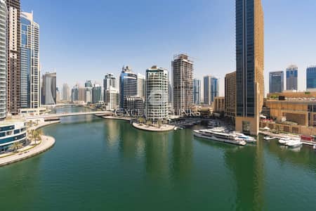 1 Bedroom Flat for Rent in Dubai Marina, Dubai - Managed | Amazing Marina View | Vacant 21st Oct