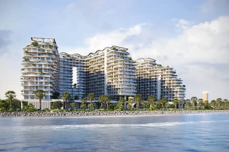 Studio for Sale in Al Marjan Island, Ras Al Khaimah - Waterfront Daytime View. jpg