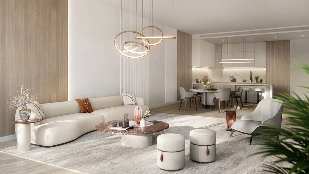 4 The Residences_2 Bed_Living & Dining. jpg