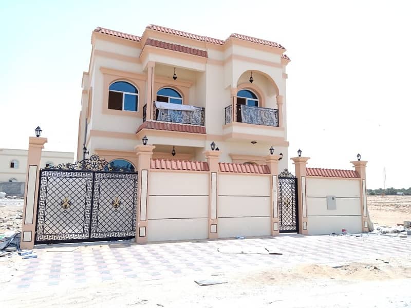 Beautiful and cheap villa for sale in Ajman near Sheikh Mohammed Bin Zayed Road