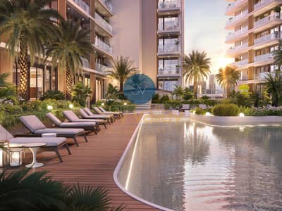 2 Bedroom Flat for Sale in Dubai Silicon Oasis (DSO), Dubai - The Hillgate - pool deck. jpg