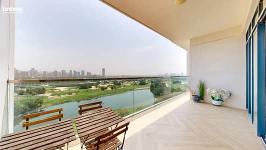 3 Cпальни Апартаменты в аренду в Хиллс, Дубай - Balcony. jpg