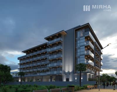 2 Bedroom Flat for Sale in International City, Dubai - Exterior Night V3. JPG