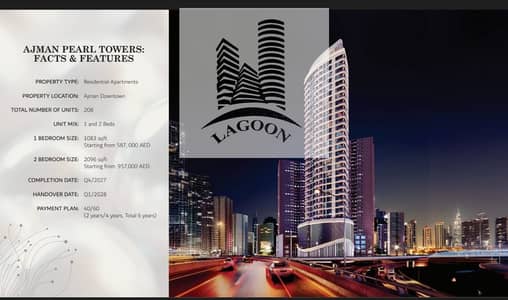 2 Cпальни Апартамент Продажа в Мармука Сити, Аджман - 9c002b56-f001-4085-b0c6-5b87993e8f51. jpg