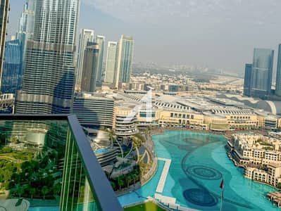 3 Bedroom Flat for Sale in Downtown Dubai, Dubai - Burj Khalifa View | High Floor | Upgraded