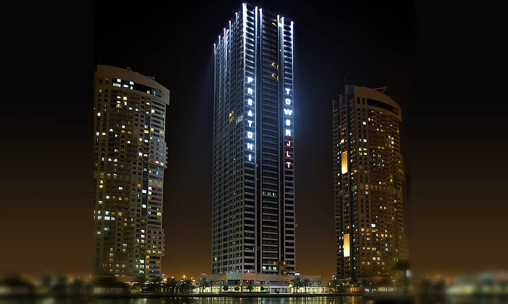 شقة في برج بريتوني،مجمع L،أبراج بحيرات الجميرا 1 غرفة 580000 درهم - 4251150
