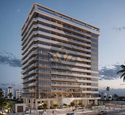 فلیٹ 2 غرفة نوم للبيع في مجمع دبي لاند ريزيدنس، دبي - bldg night front. jpg