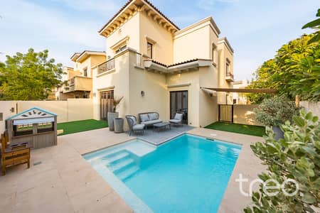 4 Bedroom Villa for Sale in Reem, Dubai - Exclusive | Upgraded 2E | Opposite Pool