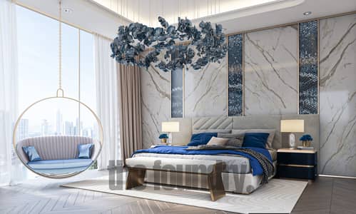 商业湾， 迪拜 单身公寓待售 - bedroom . jpg