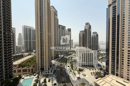 2 Bedroom Apartment for Rent in Dubai Creek Harbour, Dubai - Stunning View | Chiller Free | Mid Floor