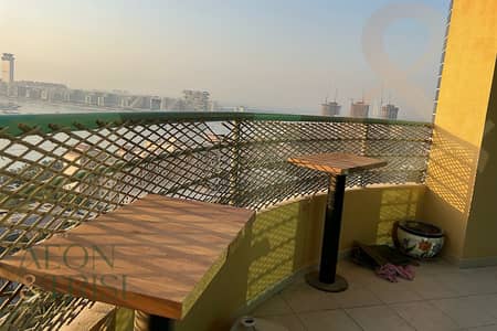 2 Bedroom Flat for Rent in Dubai Marina, Dubai - Palm Sea View | High Floor | Vacant and Spacious