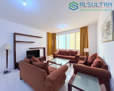 3 Bedroom Flat for Rent in Al Zahiyah, Abu Dhabi - living room. jpg