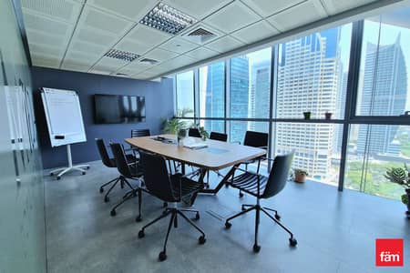Office for Rent in Jumeirah Lake Towers (JLT), Dubai - Grade A | Vacant | Furnished | Partitioned | DMCC