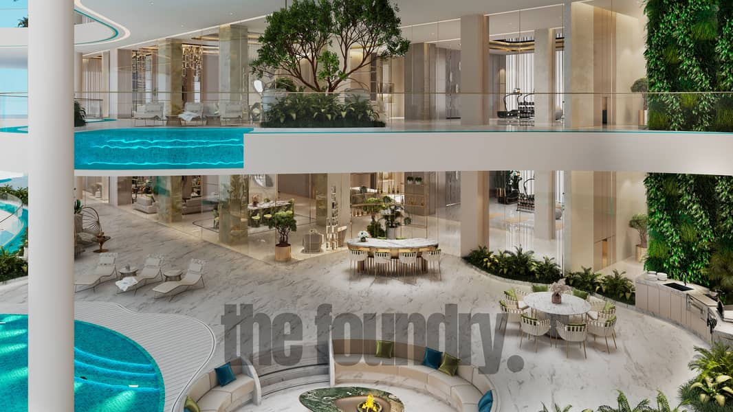 51 Couture 4 Bedroom l Living & Dining l Balcony l 02. jpg