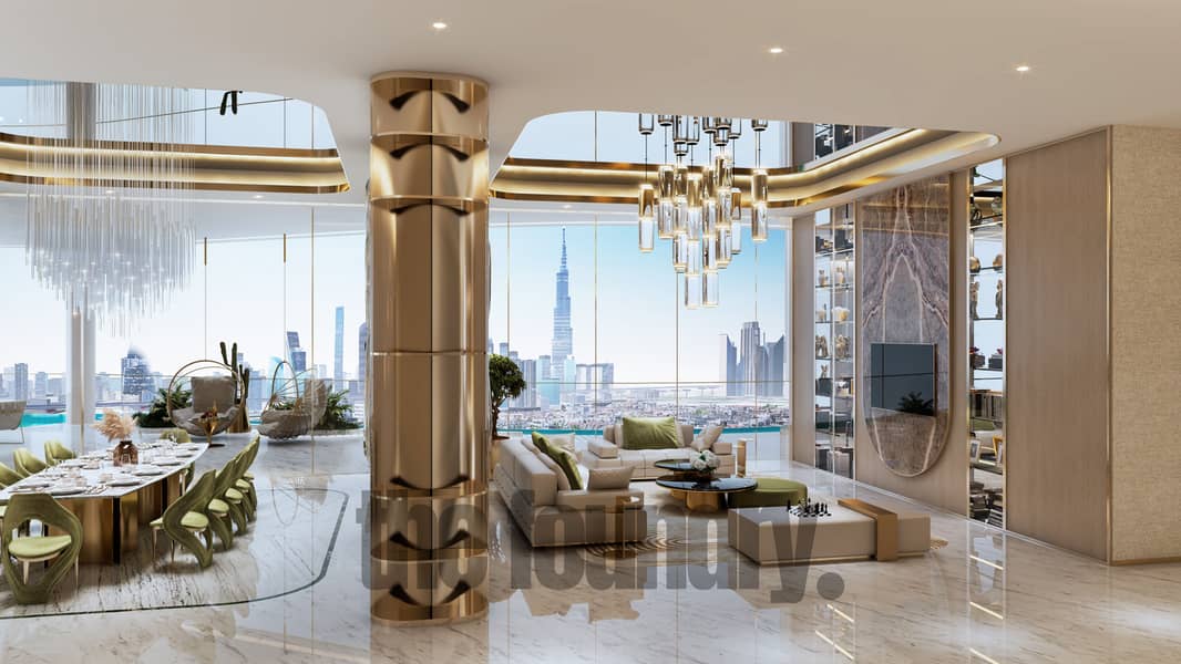 54 Couture 4 Bedroom l Living & Dining l Balcony l 08. jpg