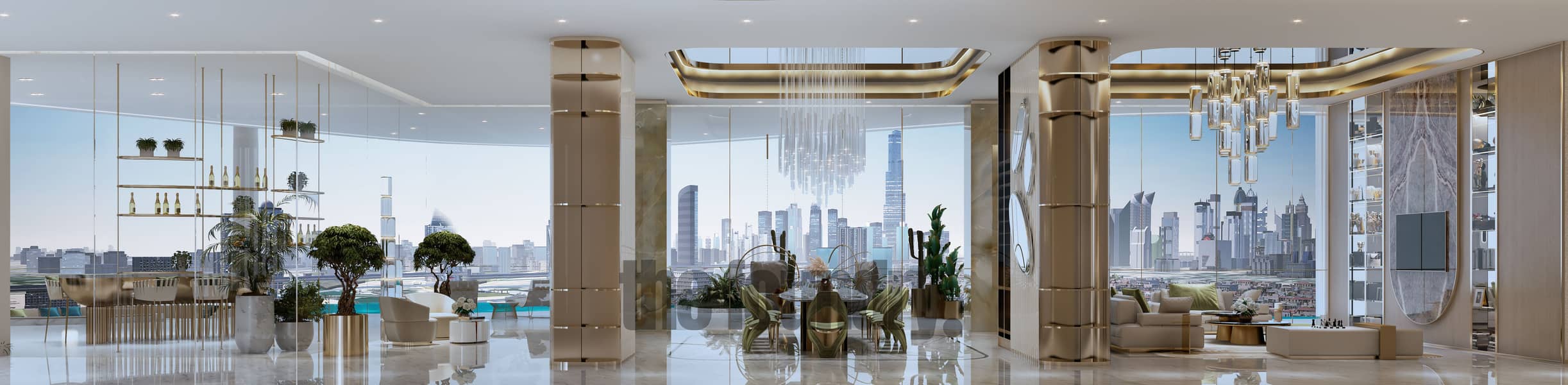 55 Couture 4 Bedroom l Living & Dining l Balcony l 09. jpg